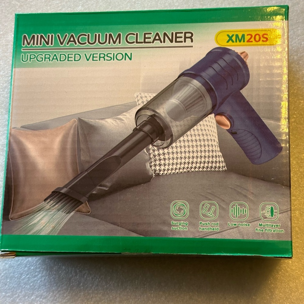 NEW! Mini Pocket Vacuum Cleaner